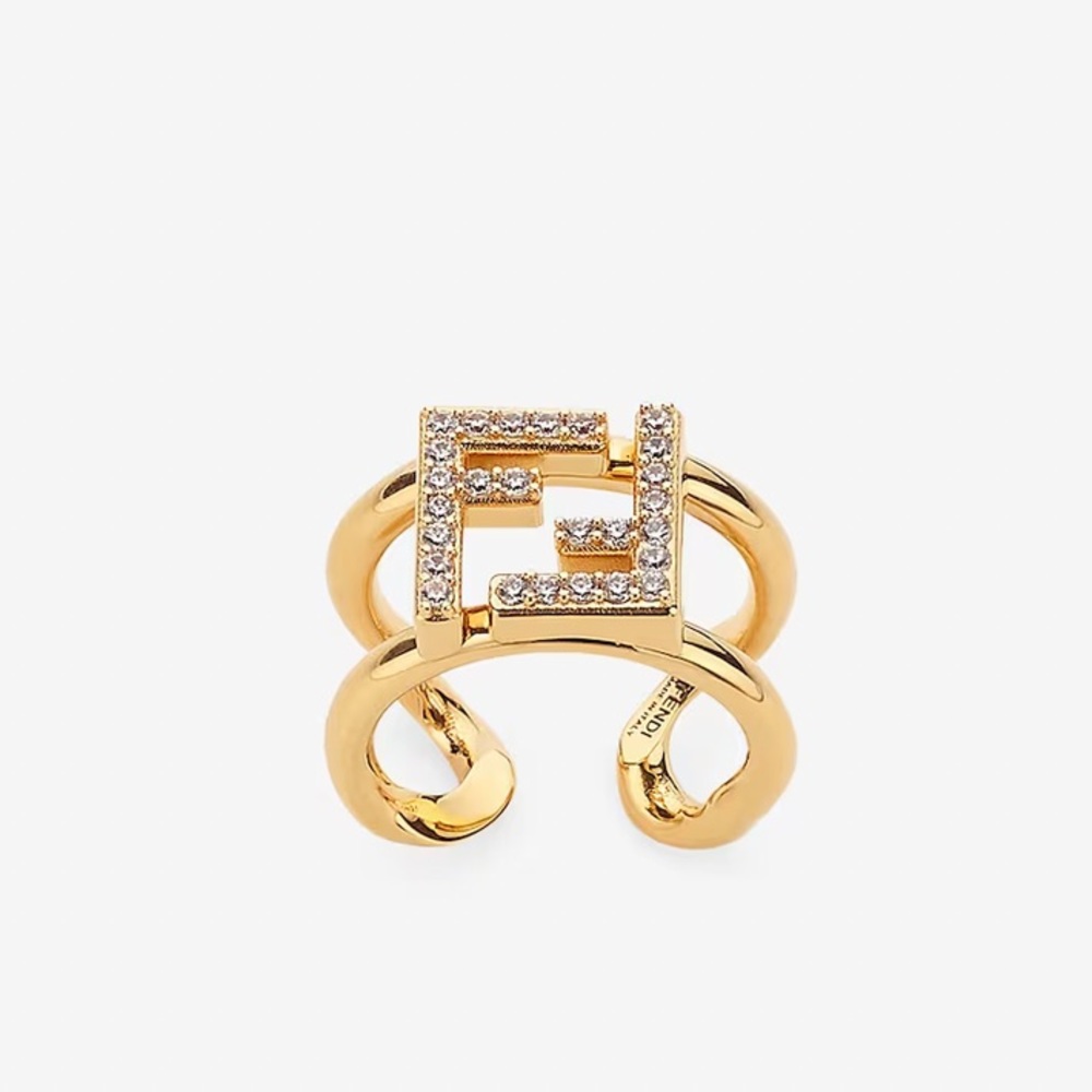 FENDI FF Ring - Gold